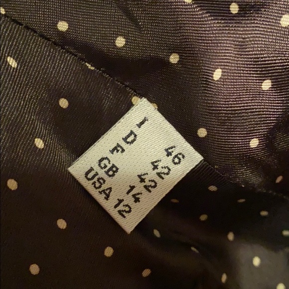 Moschino made in Italy NEW rayon/wool 12 Ónixblack - Picture 10 of 10